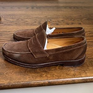 Sid Mashburn penny loafer, size 9, chocolate